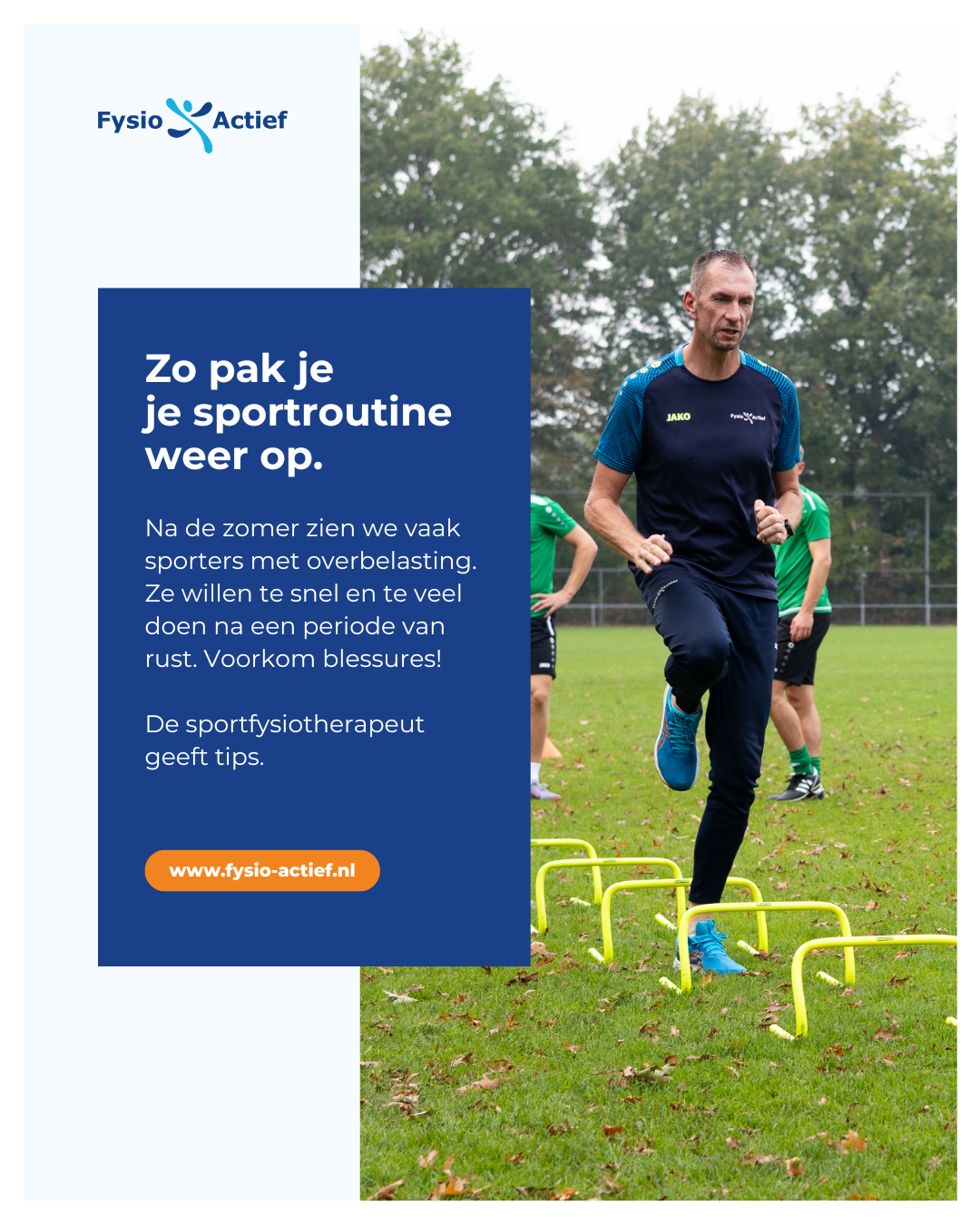 Sporten oppakken na de zomerstop (juli 2025, 2e helft)